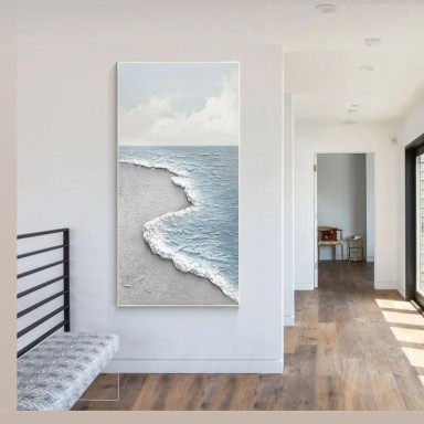 Tranh cát đắp nổi thủ công